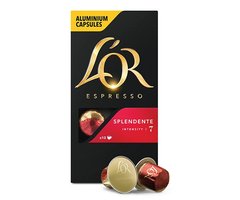 Кава в капсулах L'OR Espresso Splendente Nespresso ,10 шт.